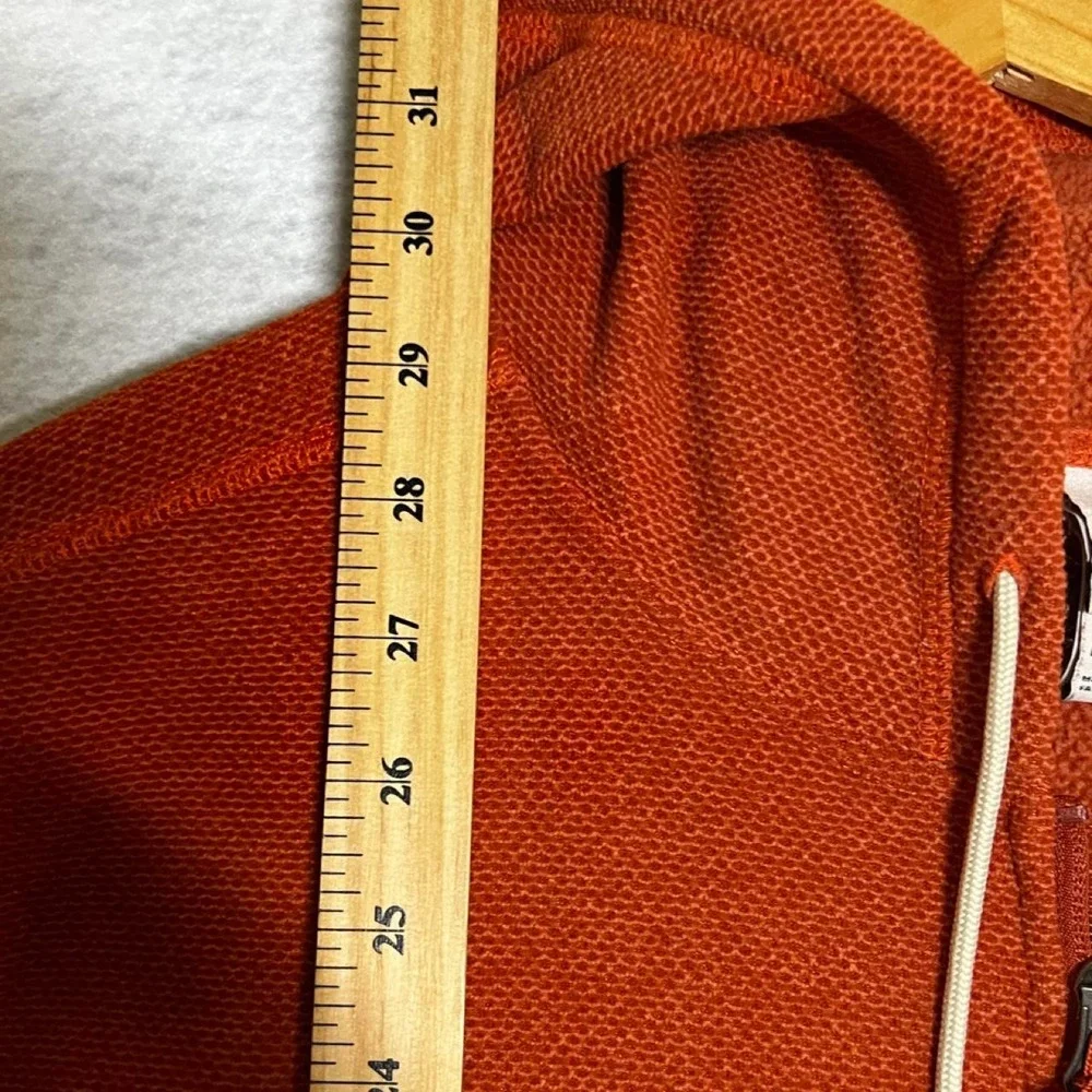 North Face Men's XXL Orange Pullover Hoodie